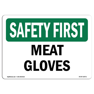 Safety First Sign