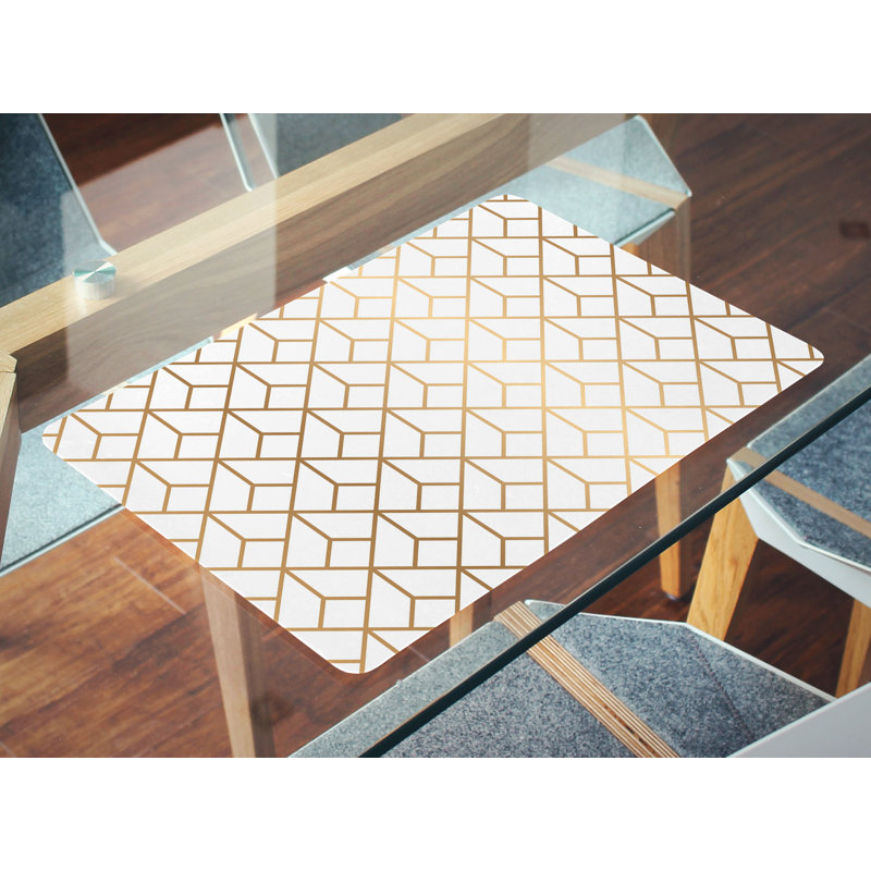 Erastus Geometric Rectangle Placemat