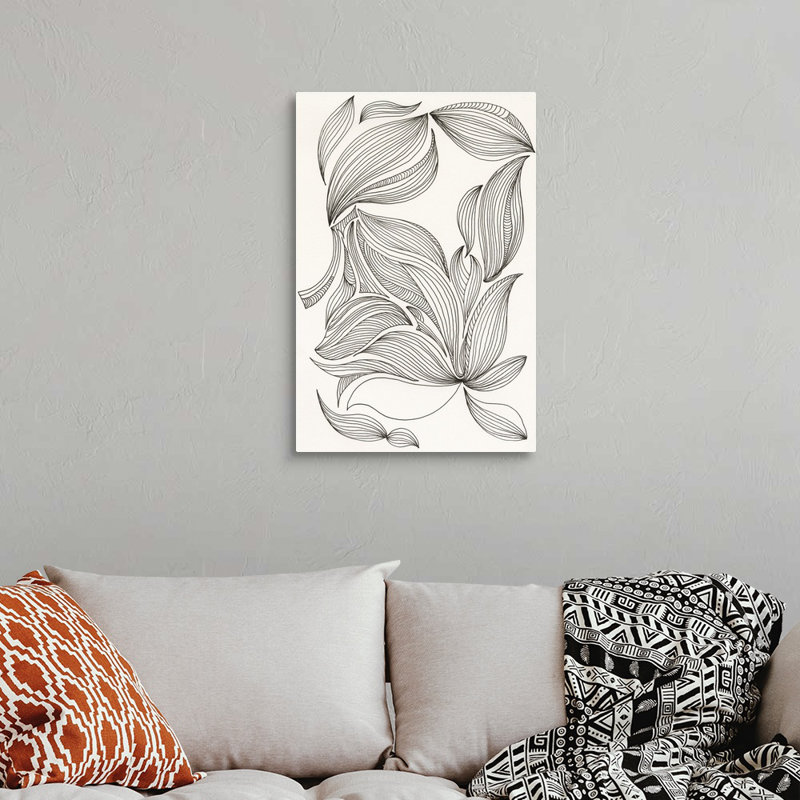 «Giddy I», art mural sur toile, Toile tendue, H 30 po x l 20 po