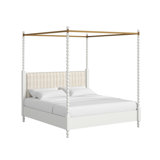 Haven KG Uph Canopy Poster Bed