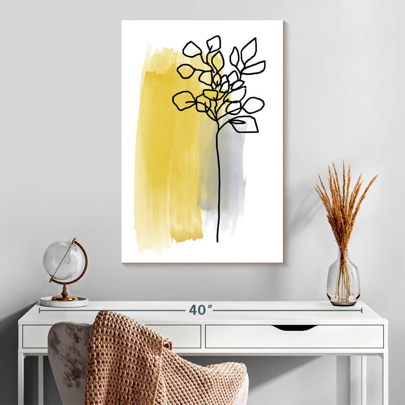 Harnek Botanique En Gris II, 30" H x 20" W