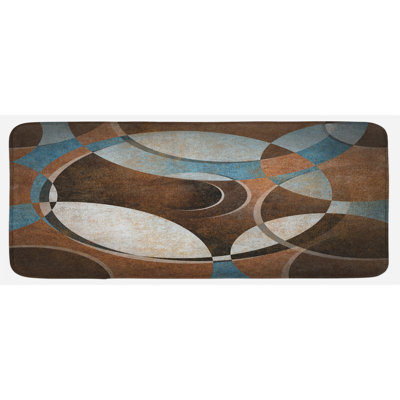 Tapis de cuisine abstrait