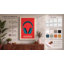 Headphones Bold Graphic Mid-Century - Wrapped Canvas-669176070-669176319