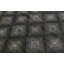 Wool Geometric Area Rug in Black