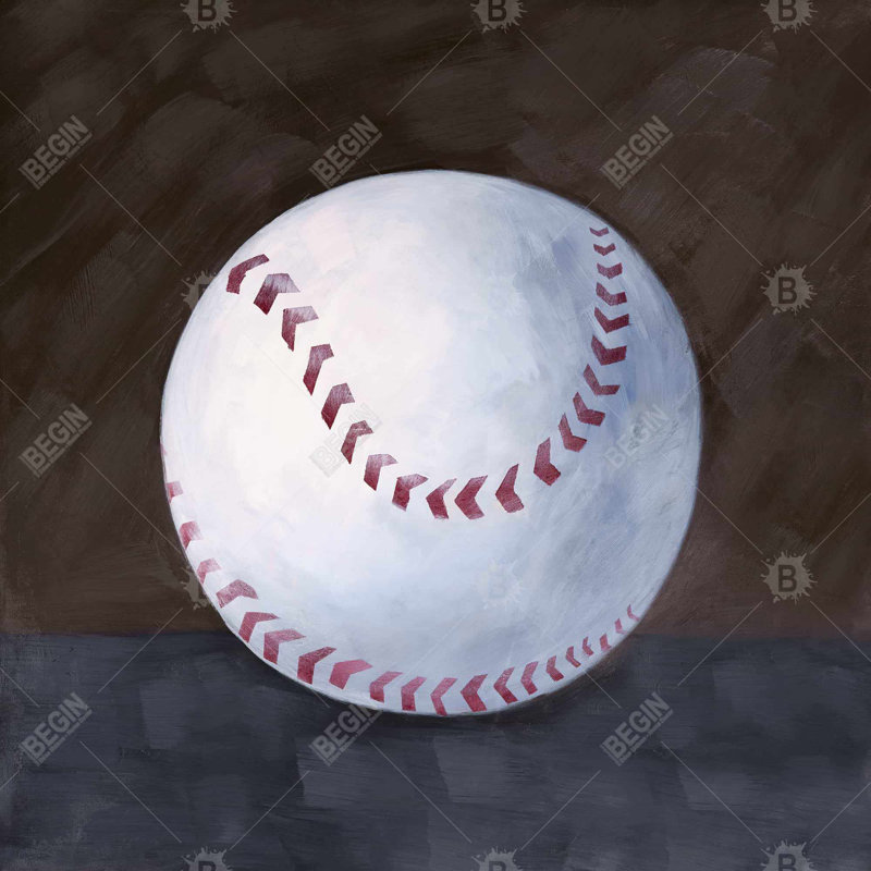 Baseball nature morte sur toile | Art décoratif pour la maison