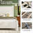 Kalylah Minimalist Boucle Upholstered Platform Bed-1099960889-1099960893