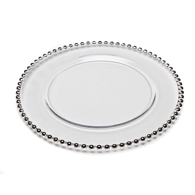 Plat de service 13 "Chesterfield, Transparent