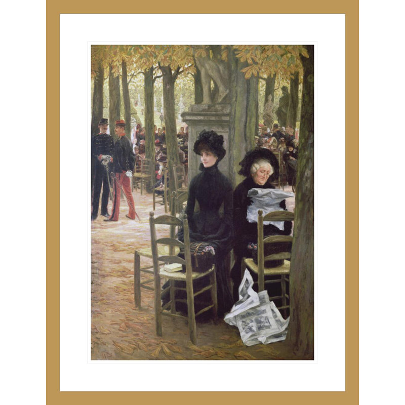 «With a Dowry (Sans Dot») par James Tissot - Reproduction giclée encadrée, H 29,5 po x l 22,77 po