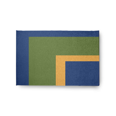 Chenille Geometric Indoor Rug