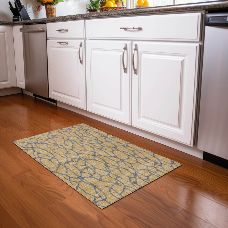  Machine Washable Indoor/Outdoor Chayden ACN1023 Rug, Rectangle 1'8" x 2'6"