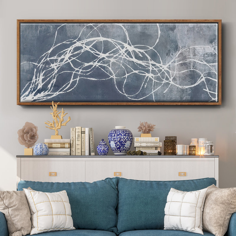 Organic Lining  II - Framed Canvas