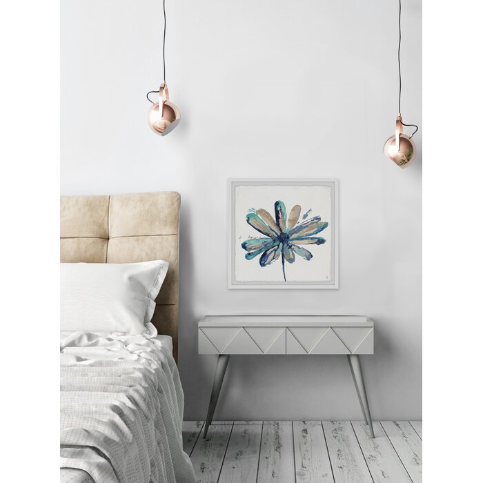 Winston Porter Wild Daisy Framed On Paper Print & Reviews | Wayfair