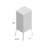 Metal Storage Cabinet with 3 Drawers-1634830987