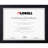 Black Matte Picture Frame with Mat