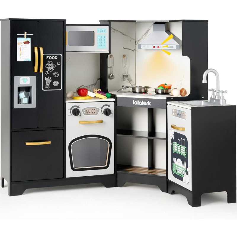 Ensemble de jeu de cuisine en bois