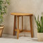 Table bistro pliante d'extérieur en bois d'acacia-582052811