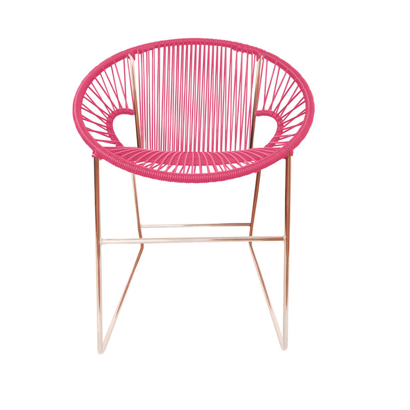 Chaise de patio Puerto, Rose / cuivre