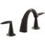 Alteo Widespread Bathroom Faucet with Drain Assembly-571937724