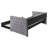 Cross Creek Grey Upholstered Twin Daybed With Trundle