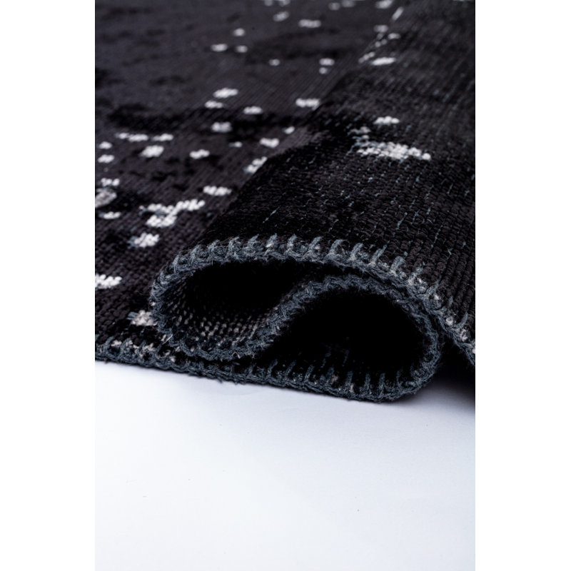 Tapis noir / gris Rapture, Rectangle 7 pi 10 po x 11 pi 2 po