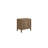 3 Drawer Nightstand With USB In Latte Finish