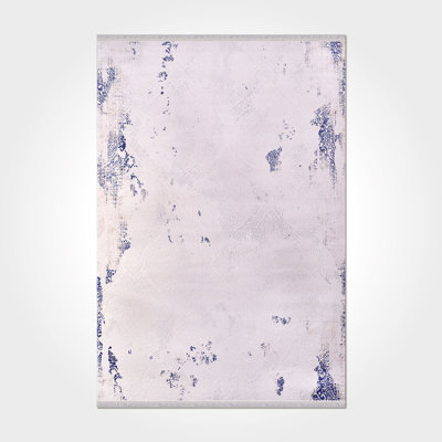 Tapis crème moderne antidérapant lavable à la machine