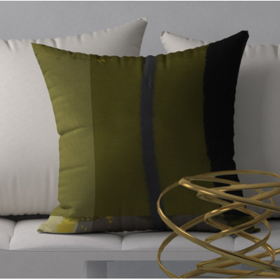 Abstract Throw Pillow