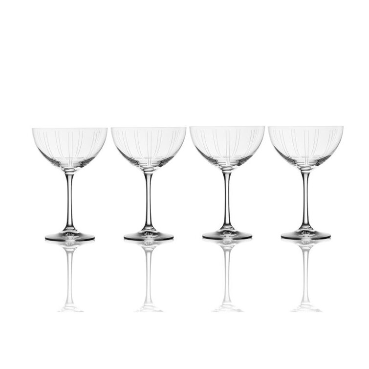 Mikasa Berlin Set of 4 Martini Glasses