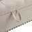 Cayser 59" Linen Blend Upholstered Flip Top Storage Bench Tufted Bench for Entryway and Bedroom-1467346338