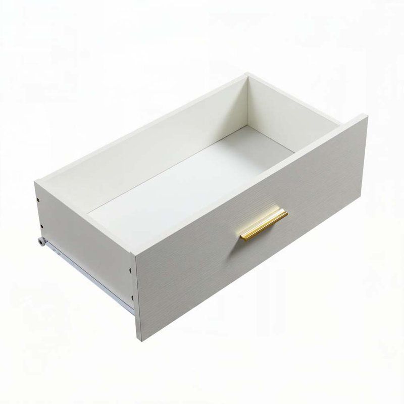 Commode 8 tiroirs, Blanc antique