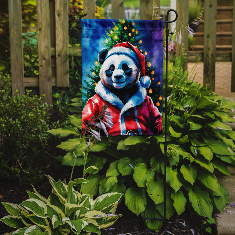 Drapeau de jardin de Noël, Panda