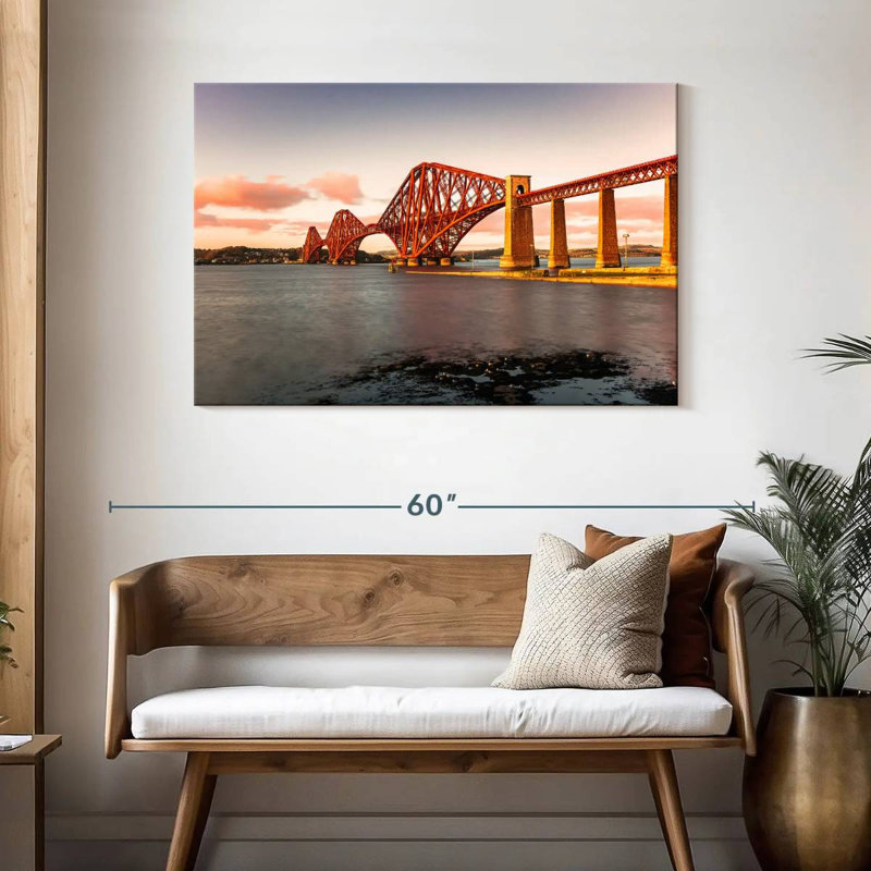 Lilie Forth Railway Bridge, 30" H x 45" W
