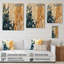 Décoration sauvage sur bois de pin naturel - Prairie sauvage en automne - Botanicals-1377324319