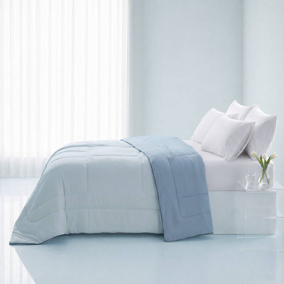 1 édredon en duvet synthétique