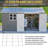 10X12 Ft Storage Shed Outdoor With Metal Foundation-125332111
