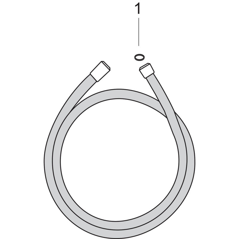 Starck 49" Hose Free Standing Tub Filler