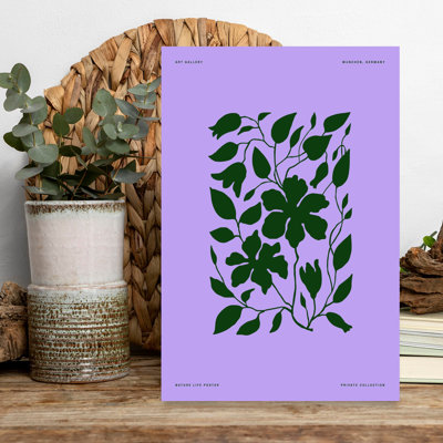 Naturelifeposterno02 by Treechild - Wrapped Canvas Print