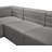 Enso Velvet L-Shaped Sectional Reversible-300675160