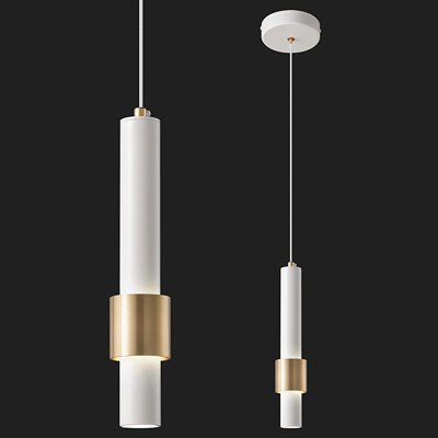 Mini luminaire suspendu à DEL pour îlot de cuisine à intensité variable et petite lampe de chevet pour chambre à coucher