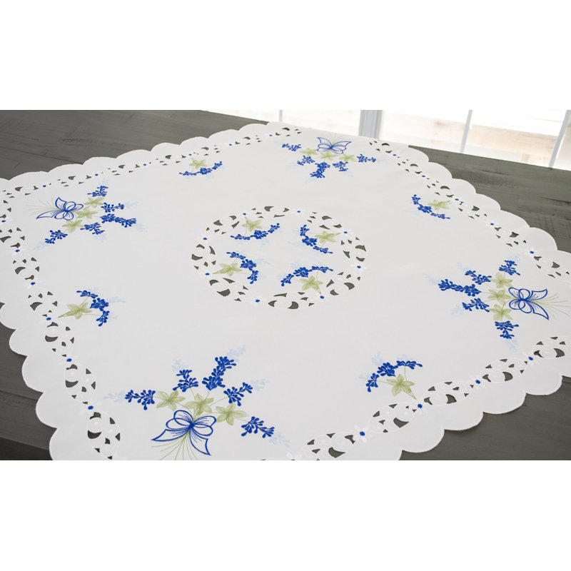 Blue Bonnet Table Topper (33" Square)
