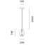 Luisa 1 - Light LED Schoolhouse Pendant-706475524-706475550-706475551