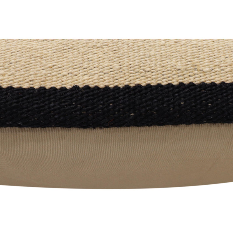 Coussin Kilim tissé à la main Modern Modern par Turkish - 16 po x 17 po