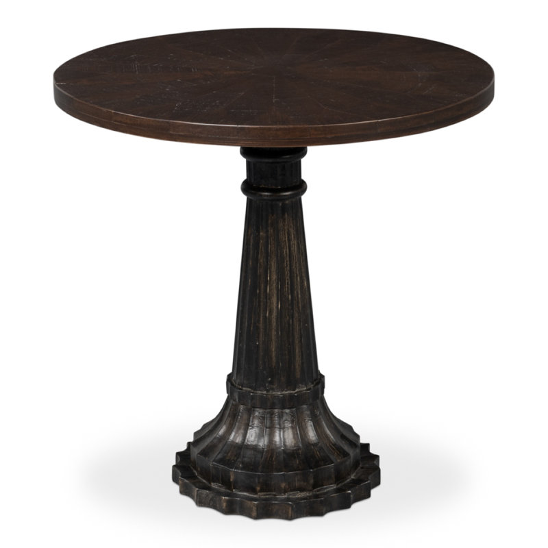 Alister Solid Wood End Table