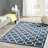 Arneshia Cotton Blue/Beige Area Rug-20794350