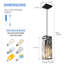Catine - Luminaires suspendus pour îlot de cuisine, luminaire suspendu réglable pour îlot de cuisine-1844753596-1844753598