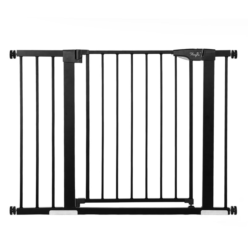 Barrière de sécurité 30 po de hauteur à fermeture automatique, Noir
