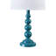 Lampe de table 20,5 "en métal avec abat-jour blanc-1445018717