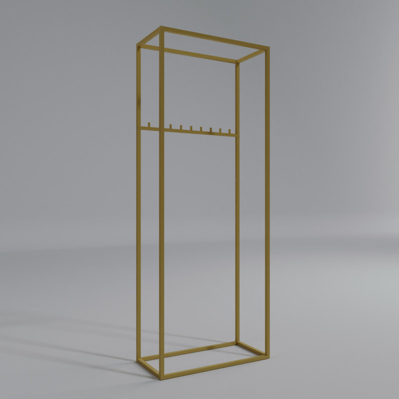 Nebras Solid + Manufactured Wood Wardrobe