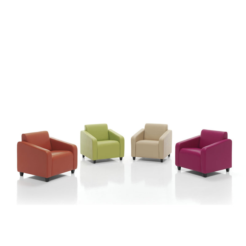 Aidaliz Upholstered Armchair, Pink