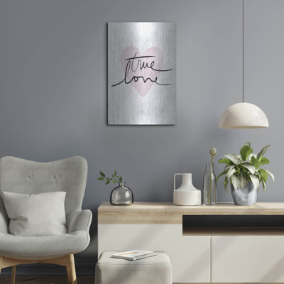 «True Love» par Linda Woods, art mural en métal